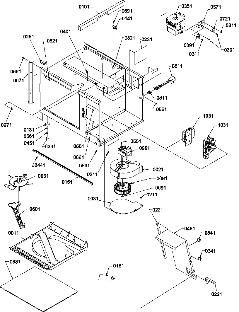 CABINET ASSY