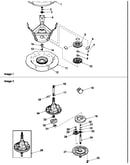 Weldment & bearing assy,brake & pulley,and trans. assy