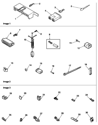 Connection blocks, extractor tool, and terminals