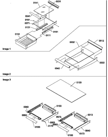Shelving assemblies