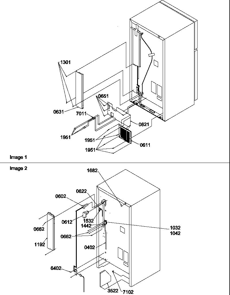 Cabinet back