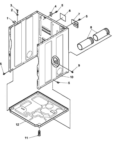 Cabinet and base