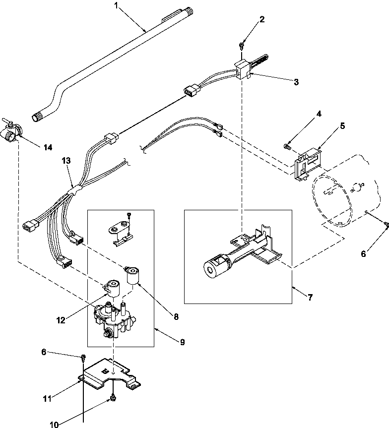 Gas valve, igniter and gas conversion kits