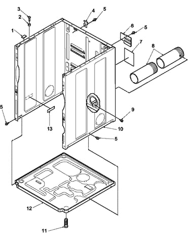 Cabinet and base