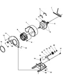 Motor and fan assemblies