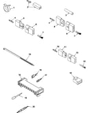 Terminals and motor connection  block
