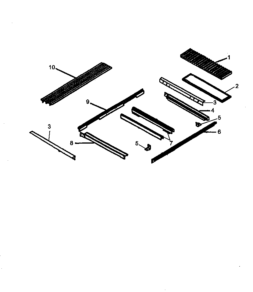 Main top assembly (ards801e/p1131923n) (ards801e/p1131929n) (ards801e/p1131935n) (ards801e/p1131938n) (ards801ww/p1131923n) (ards801ww/p1131929n) (ards801ww/p1131935n) (ards801ww/p1131938n)
