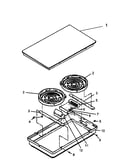 Glass top module cc14e/w