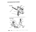Amana MC22MPT-P1198704M control assemblies & blower-triac assembly diagram