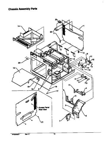 Chassis assembly parts