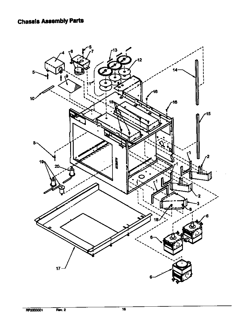 Chassis assembly parts