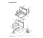 Amana MC22MP-P1198703M chassis assembly parts diagram