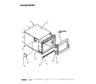 Amana RC27-P1198608M outercase assembly diagram