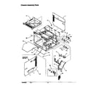 Amana RC27-P1198608M chassis assembly parts diagram