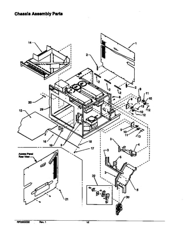 Chassis assembly parts