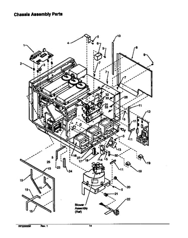Chassis assembly parts
