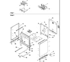 Amana ZRT6510WW/P1143444NWW cabinet diagram