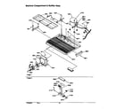 Amana SRDE528VW-P1320403WW machine compartment & muffler assy diagram