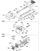 Ice bucket auger and ice maker parts