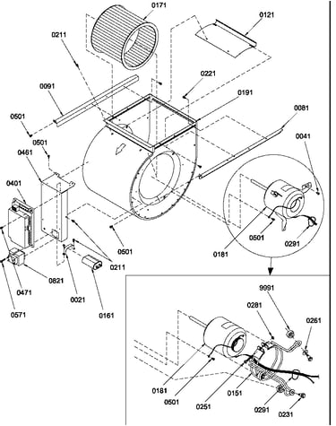 Blower assembly & integrated control