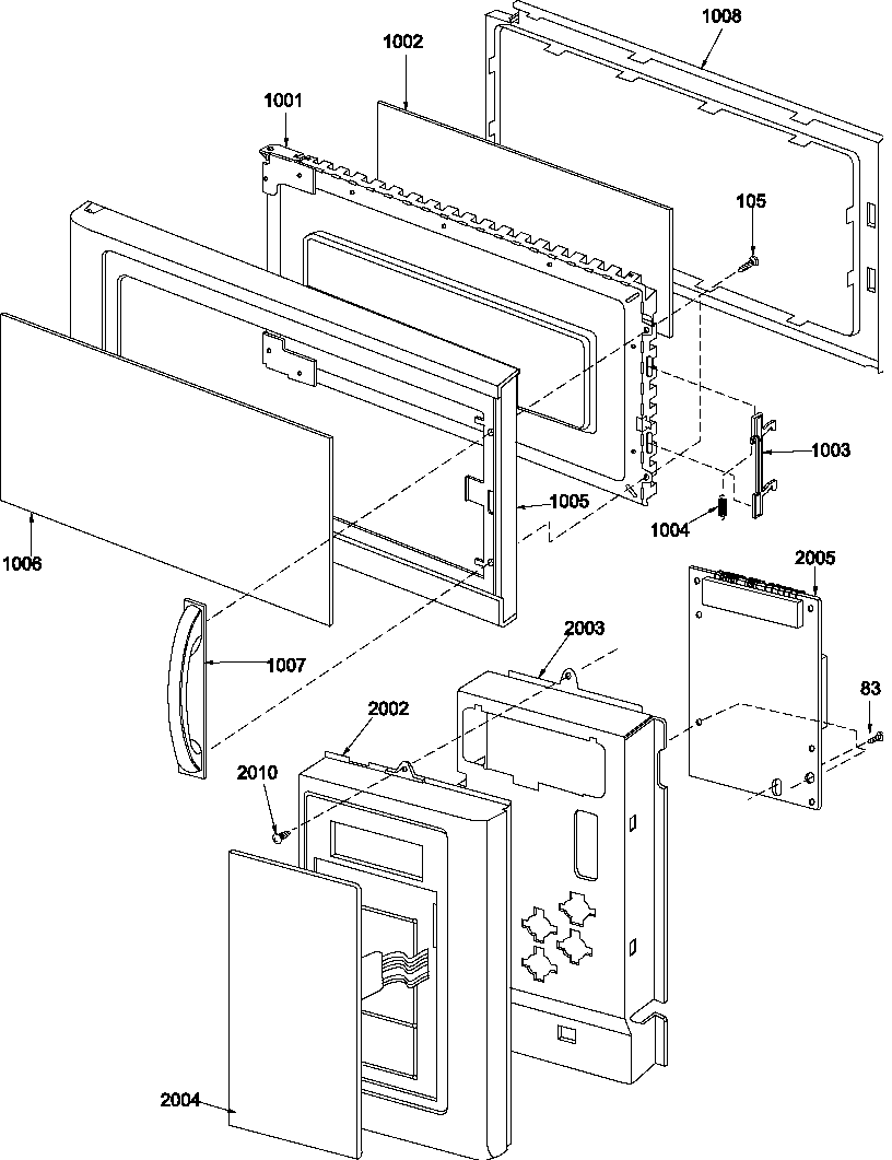 Door & control panel