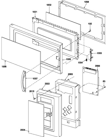 Door & control panel