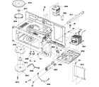 Amana MVH240W-P1319504M interior components diagram