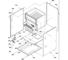 Amana GUID090DA50/P1226910F outer cabinet diagram