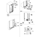 Amana SXD524VW-P1320401WW cabinet back diagram