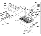 Amana SXD524VE-P1320401WE machine compartment & muffler assy diagram