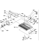 Machine compartment & muffler assy