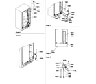 Amana SBD522VE-P1320303WE cabinet back diagram