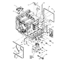 Amana WDYRC-P1198621M chassis assembly parts diagram