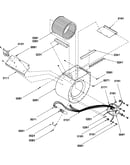 Blower assembly - 60m btu models (bba60a2a/p1206404c) (bbc36a2a/p1206405c) (bbc48a2a/p1206407c) (bbc60a2a/p1206406c)