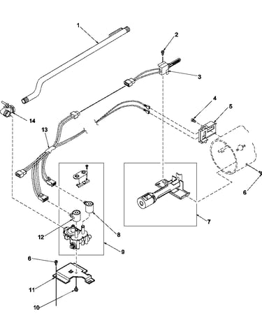 Gas valve, igniter and gas conversion kits
