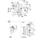 Amana SBDE522VW-P1320305WW cabinet parts diagram