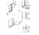 Amana SBDE522VW-P1320305WW cabinet back diagram