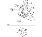 Amana SBDE522VW-P1320305WW machine compartment & muffler assy diagram