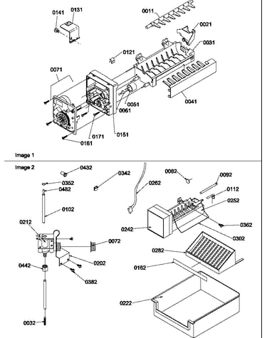 Ice maker parts and add on ice maker kit