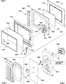 Door and control assy