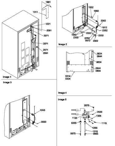 Cabinet back