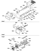 Ice bucket  auger and ice maker parts