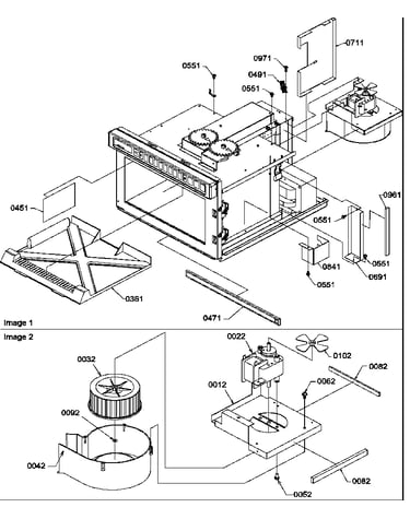 Splash shield/blower