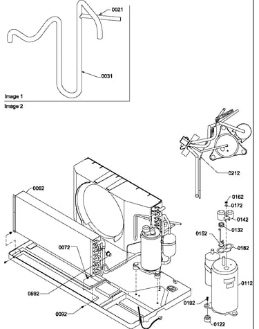 Compressor/tubing
