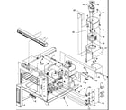 Amana CMM2230CS-P1194123M control & blower/triac assemblies diagram