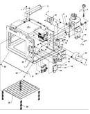 Circuit board/high voltage & oven rack
