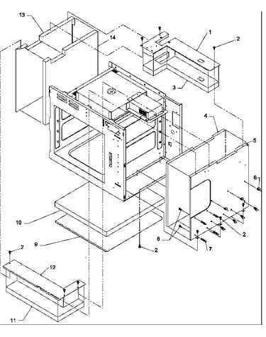 Outer cabinet assembly
