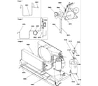 Amana PTH093A35BB/P1225503R compressor/tubing diagram