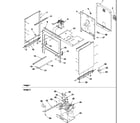 Amana ARTC7003W/P1143636NW cabinet diagram