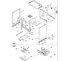 Amana ZRR6400WW-P1143615NWW cabinet diagram